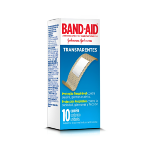 BAND-AID - TRANSPARENTE - 1 UNIDADE.