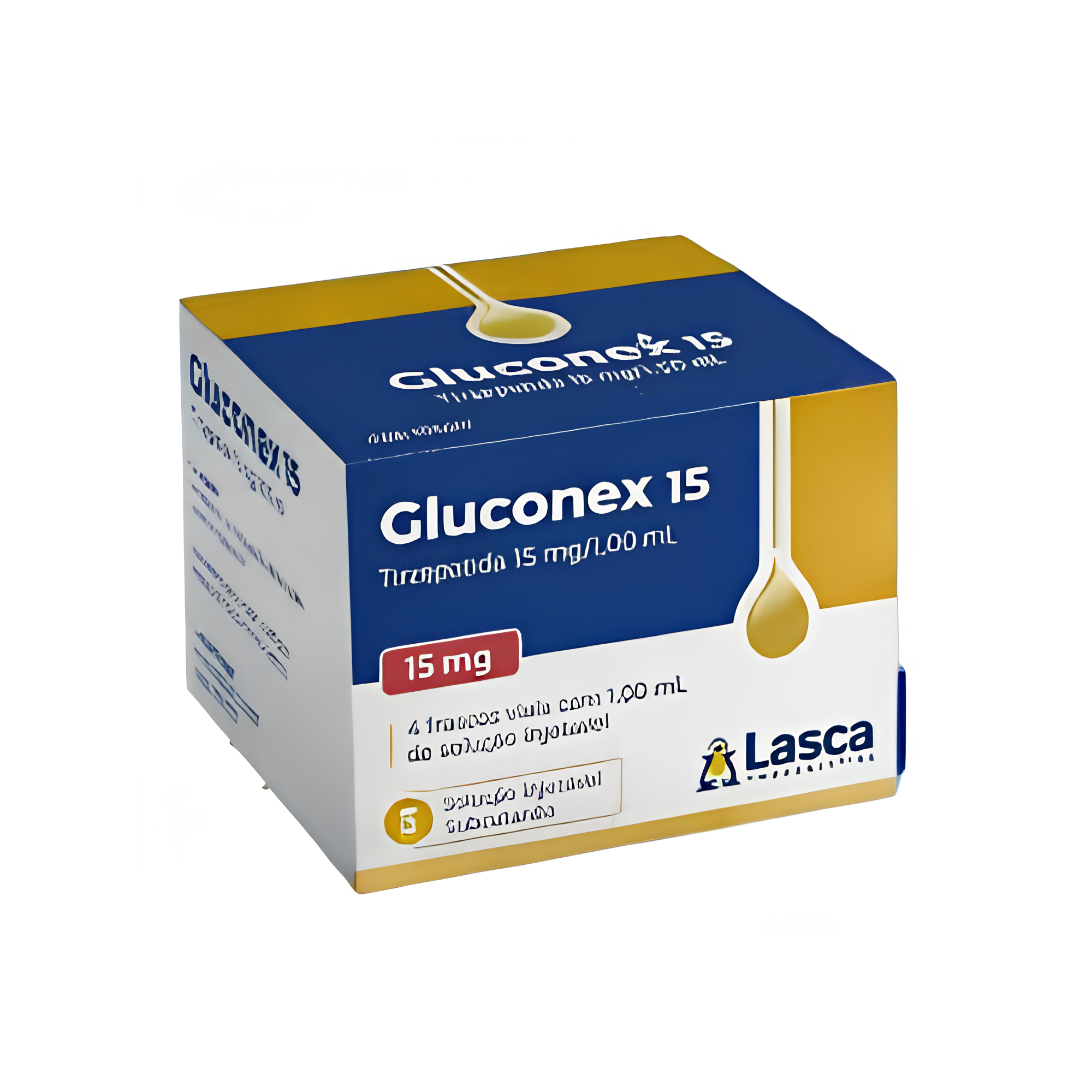 GLUCONEX 15MG (1 AMPOLLA)