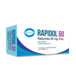 RAPIDOL 60MG SOL INY 1 AMP/2ML