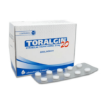 TORALGIN 20 SL CJ 10 COMP SUBL