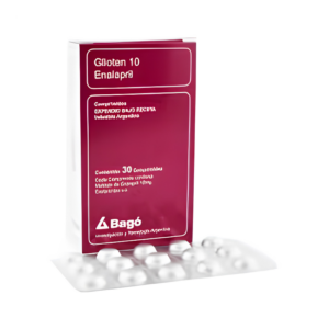 GLIOTEN ENALAPRIL MALEATO 10MG X 30 COMP
