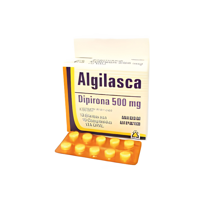 ALGILASCA - DIPIRONA 500MG - TIRA - CARTELA 10 COMPRIMIDO -