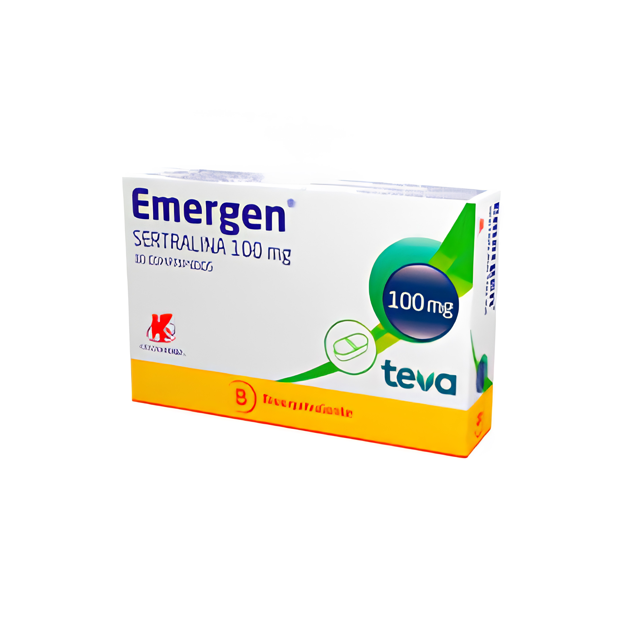EMERGEN 100 MG. X 30 COMP 2508