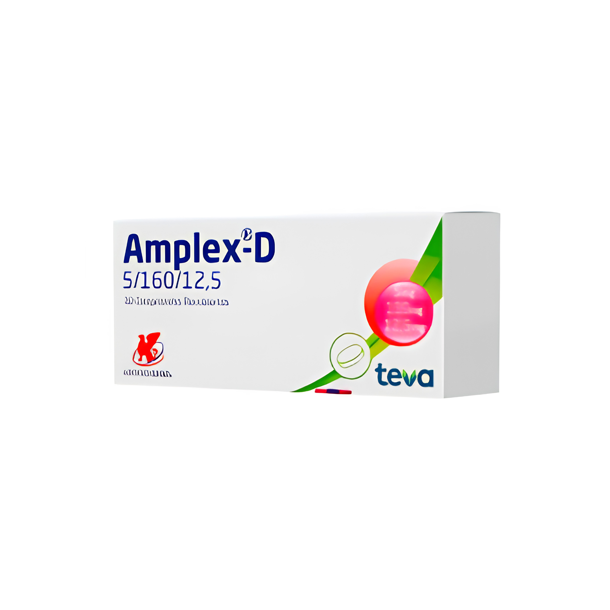 AMPLEX D 5 MG - 160 MG/12,5 MG X 30 COMP 4648