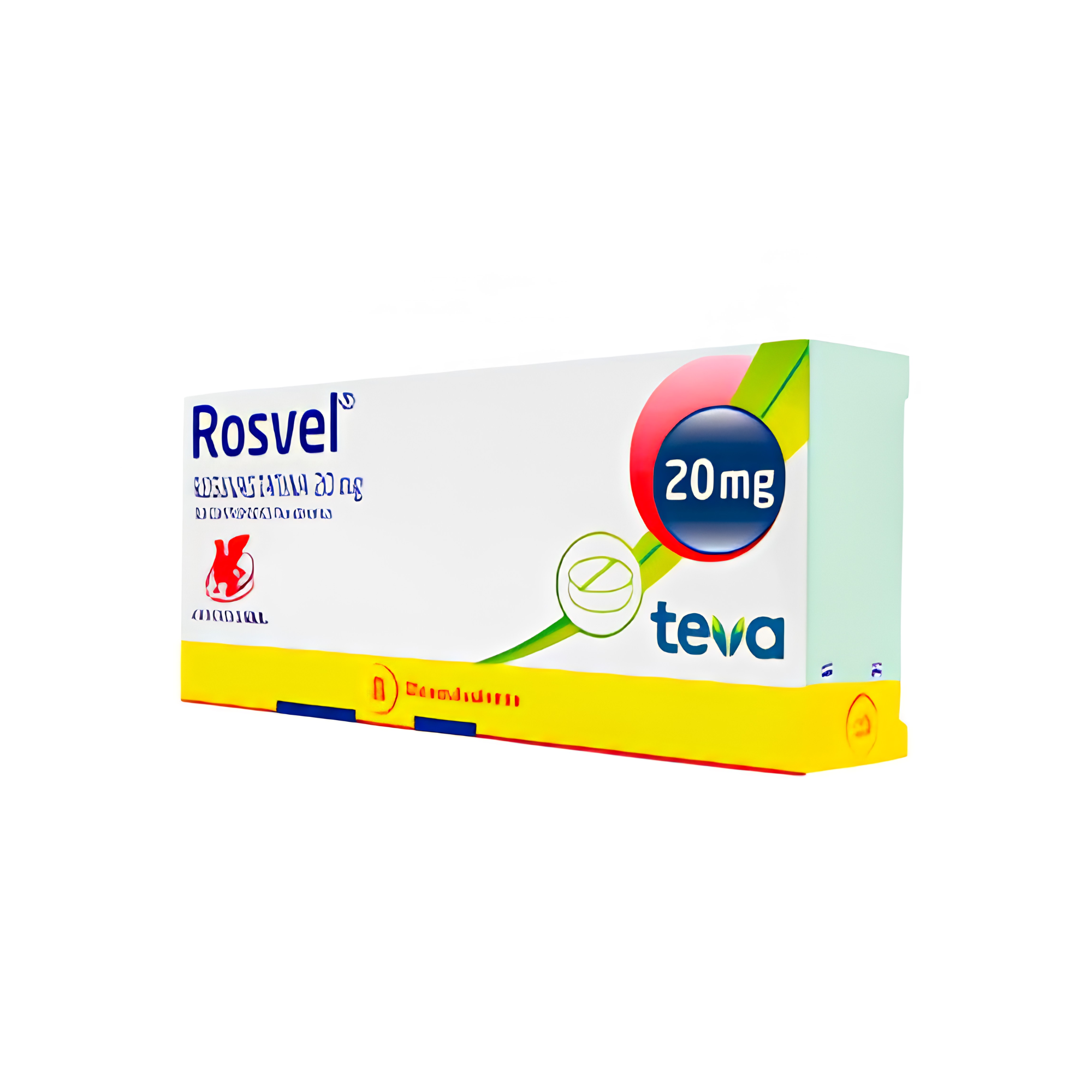 ROSVEL 20 MG. X 30 COMP 1298