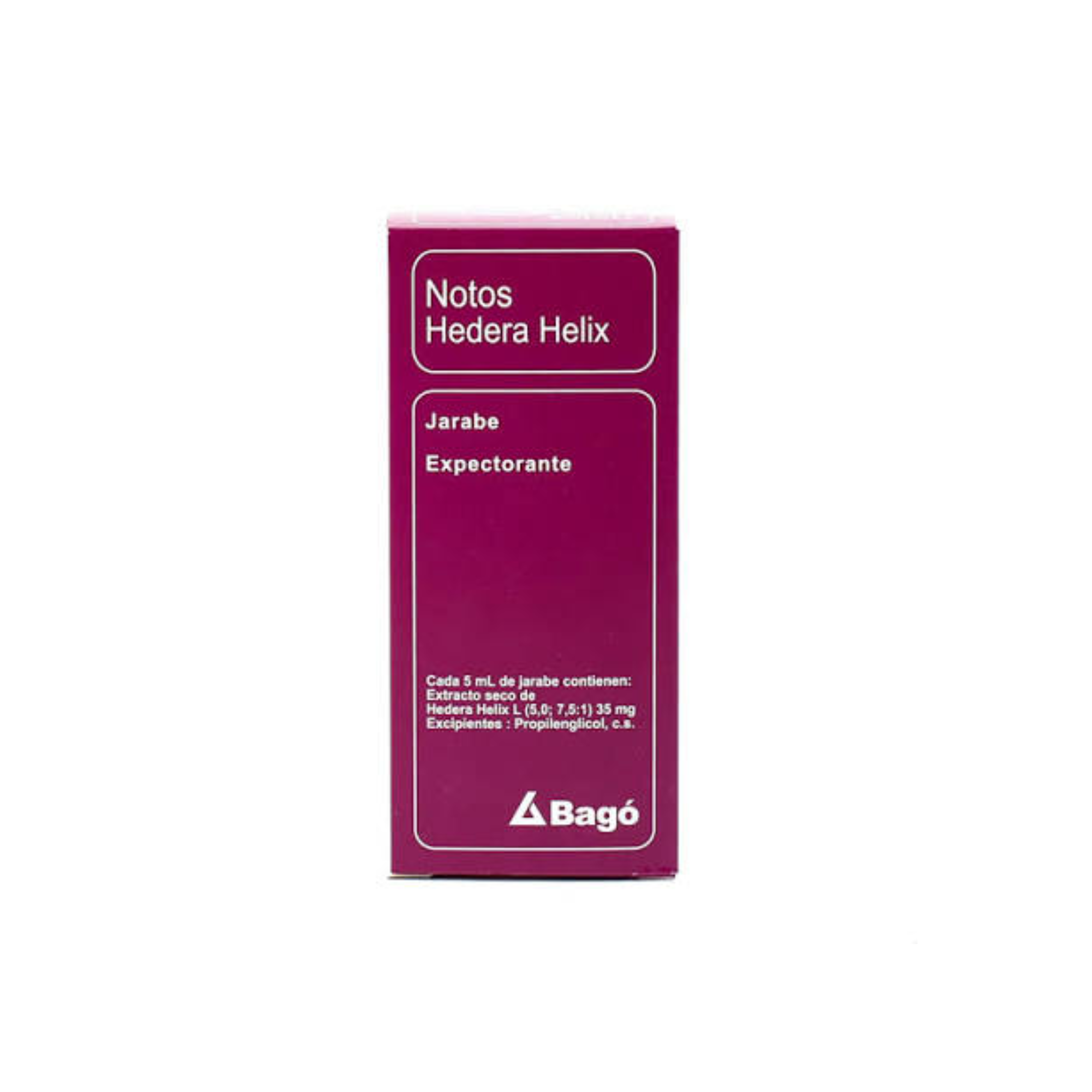 BAGO NOTOS HEDERA HELIX JARABE 120ML