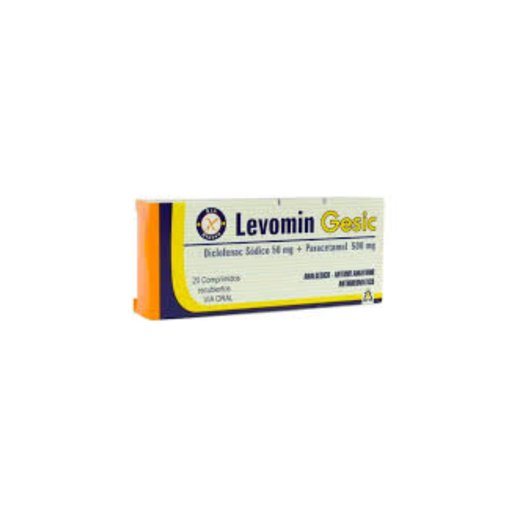 DICLOFEN GESIC COMP REC CAJA X20 Sodico 50 mg